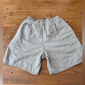 Kids tan shorts large‎